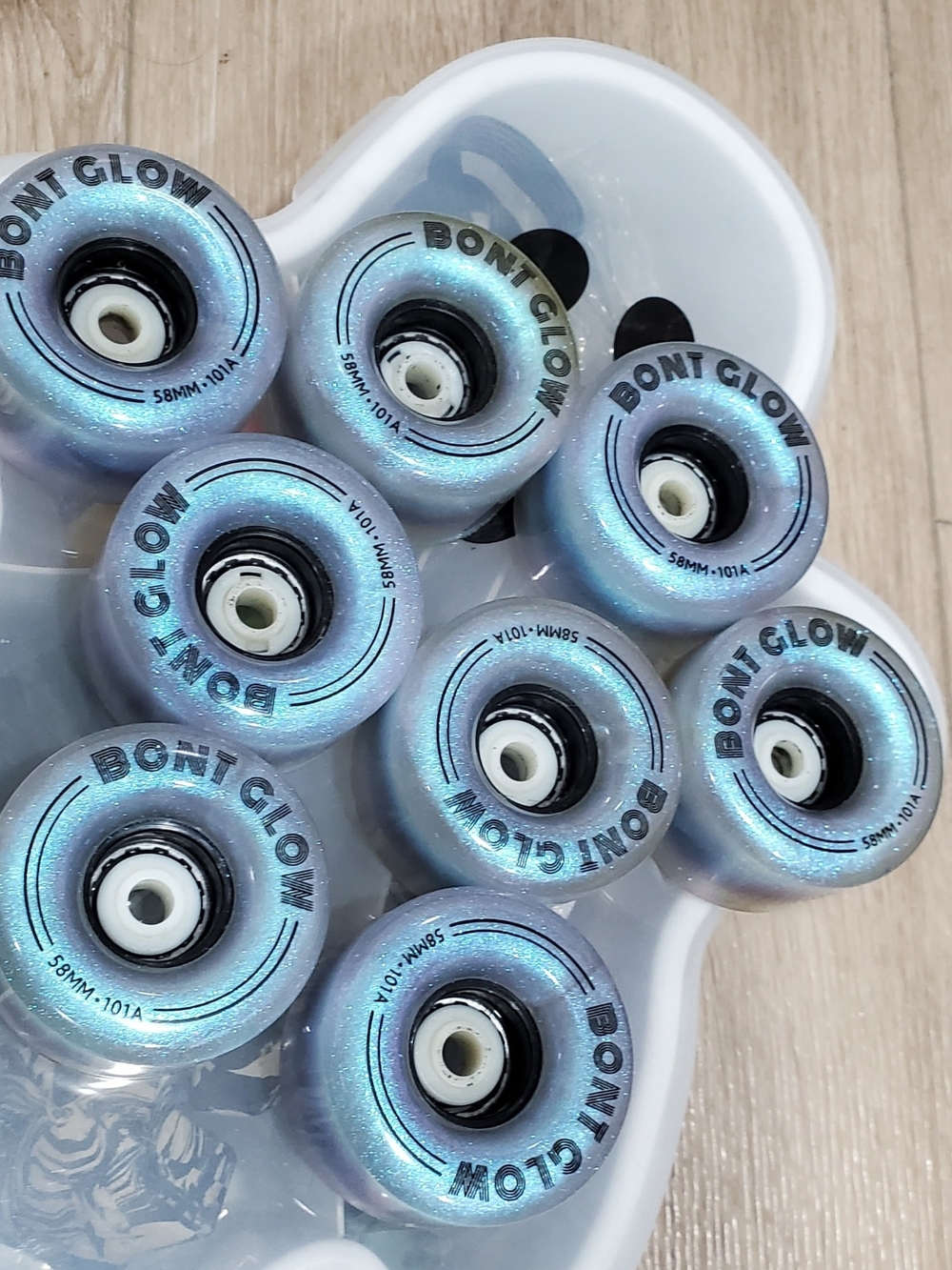 Bont 101A Glow Indoor Wheels (X8)